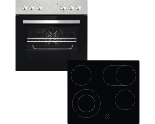 Elektroherd mit Backofen und Kochfeld