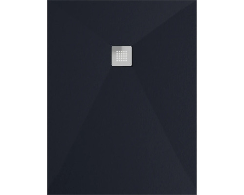 Duschwanne mit quadratischem Abfluss