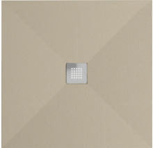 Duschwanne mit quadratischem Abfluss