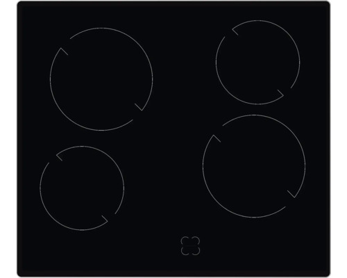 Induktionskochfeld mit vier Kochzonen