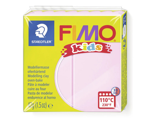 Staedtler Fimo Kids ofenhärtende Modelliermasse, 42 Gramm Packung