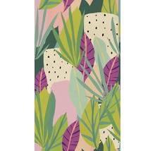 Grafisches Muster mit Blättern