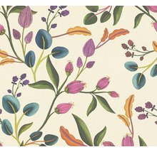 Tapete mit floralem Muster