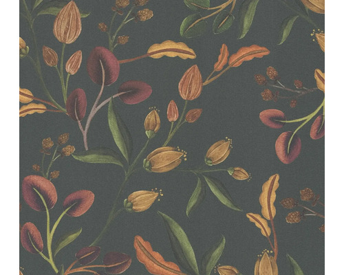 Tapete mit floralem Muster