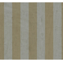 Gestreifte Tapete mit textilem Muster