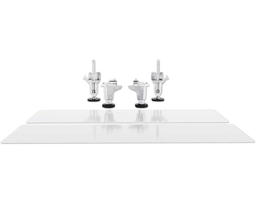 Bosch höhenverstellbare Füße für Waschmaschine WMZ30400 Sanitärinstallationselemente auf glänzendem Untergrund