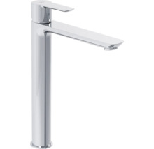 Hoher Waschtischmischer aus Metall