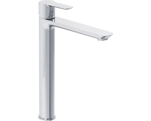 Hoher Waschtischmischer aus Metall
