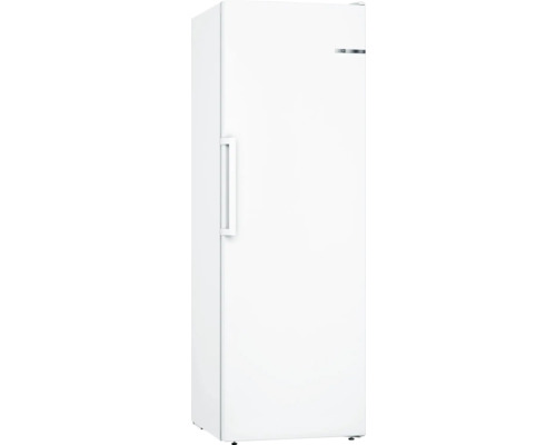 Freistehender Gefrierschrank mit Griff und Bosch Logo