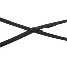 Schwarzer Gurt mit Ring