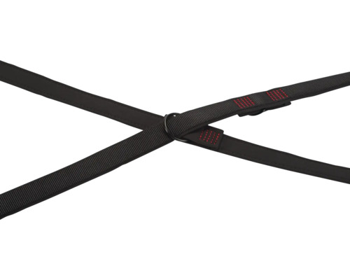 Schwarzer Gurt mit Ring