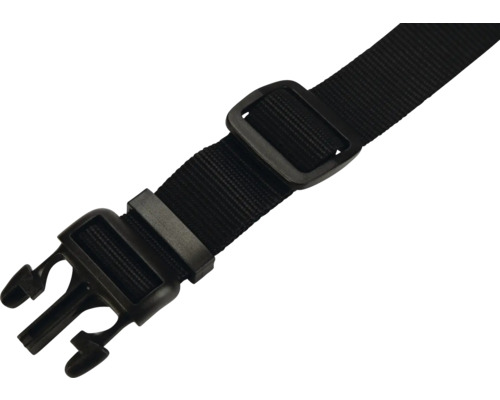 Schwarzer Gurt mit Schnalle