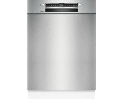 Bosch Unterbaugeschirrspüler 60 cm für 14 Maßgedecke 9 l 44 dB (A) SMU4EVS08E edelstahl Bosch Geschirrspüler in Silberoptik mit Bedienfeld