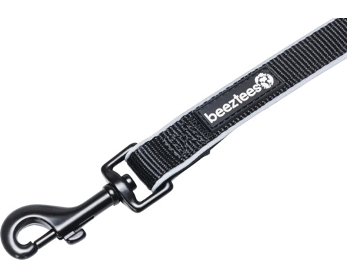 Hundeleine mit Karabinerhaken und Beeztees Logo