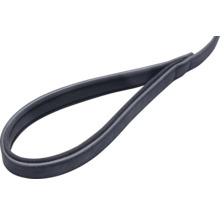 Schwarzer Taschenriemen aus Stoff