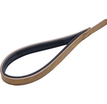 Brauner Lederriemen mit Polsterung