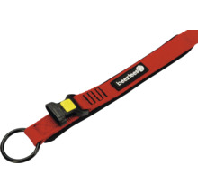 Beeztees Logo Hundesicherheitsgurt mit Ring und Schnalle