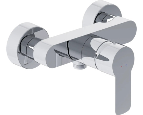 LAUFEN Einhebel Duscharmatur LIDA chrom glänzend HF503250100630 Aufputz-Brausearmatur aus Metall