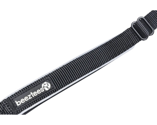 Beeztees Logo auf einem Hundegurt