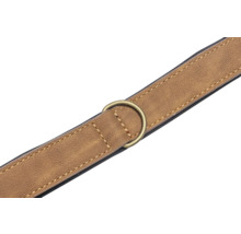 Brauner Trageriemen mit Metallschnalle