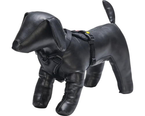 Schaufensterpuppe in Hundeform mit Geschirr