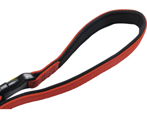 Schlaufe aus Textil mit Polsterung und Verschluss