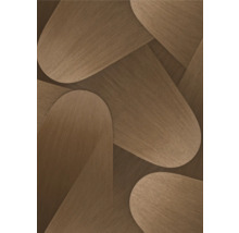 Abstraktes Muster mit organischen Formen für Wandgestaltung