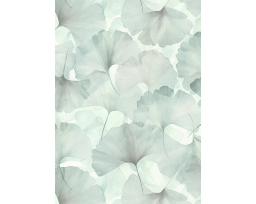 Tapete mit Ginkgo Blatt Muster