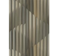 Dekorative Wandpaneele mit vertikalen Rippen für Innenausstattung