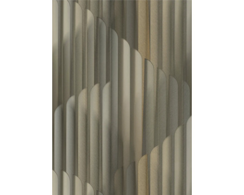 Dekorative Wandpaneele mit vertikalen Rippen für Innenausstattung