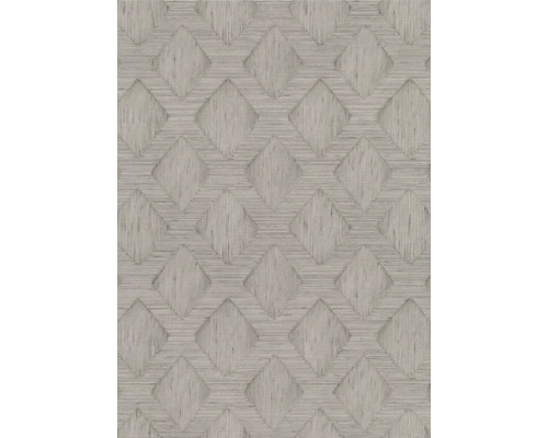 Textiltapete mit geometrischem Rautenmuster