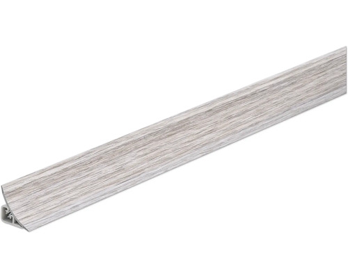 Wandabschlussleiste Quarzeiche K4324 Länge: 3000 mm Fußleiste aus Kunststoff mit Holzdekor