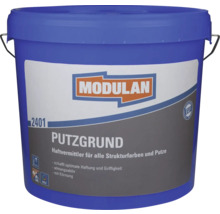 Modulan Putzgrund im blauen Eimer, Haftvermittler für Strukturfarben und Putze