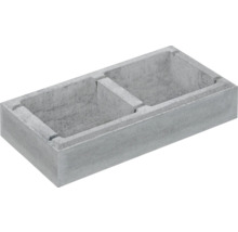 Betonpflanzstein mit zwei Kammern