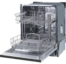 Offener Geschirrspüler mit Spülkörben