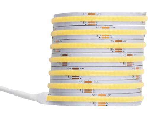 LED-Lichtleiste aufgerollt