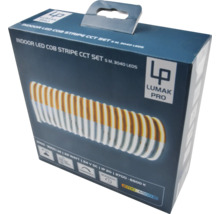 Verpackung einer Lumak Pro LED COB Stripe CCT Set Innenleuchte