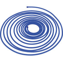 Aufgerollter Wasserschlauch