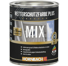 Farbeimer mit Wetterschutzfarbe Plus von Hornbach