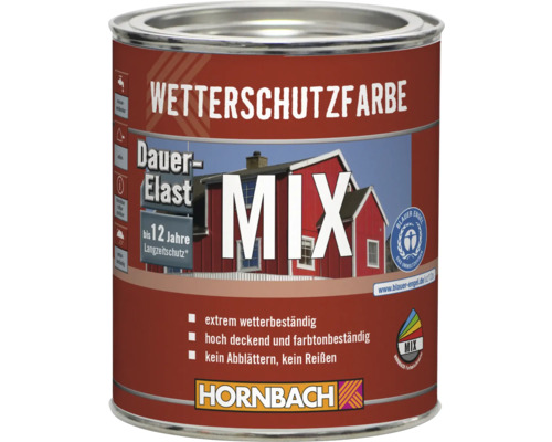 Dose Wetterschutzfarbe für den Außenbereich