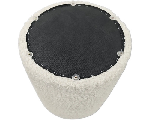 Hocker mit Stoffbezug