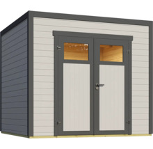 Holzgartenhaus mit Doppeltür