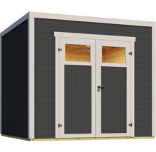 Gartenhaus mit Doppeltür und Fenster