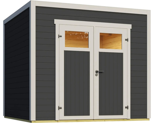 Gartenhaus mit Doppeltür und Fenster