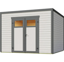 Gartenhaus mit Doppeltür und Fenstern