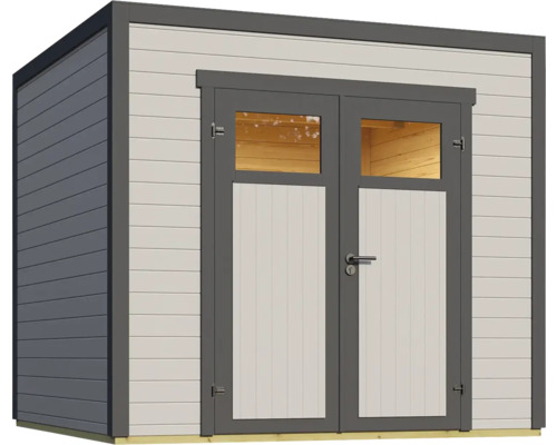 Gartenhaus mit Doppeltür und Fenster