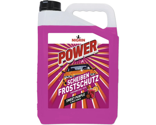 POWER Scheiben-Frostschutz Sweet Purple -18°C 5l Nigrin Power Scheibenfrostschutz Sweet Purple X-Mas Punch im Kanister
