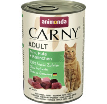 Animonda Carny Adult Katzenfutter Dose mit Rind, Pute und Kaninchen
