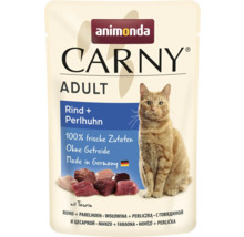 Animonda Carny Adult Katzenfutter Rind und Perlhuhn