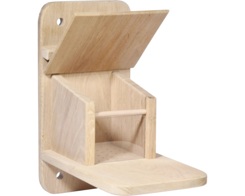 Nistkasten aus Holz mit Klappdeckel